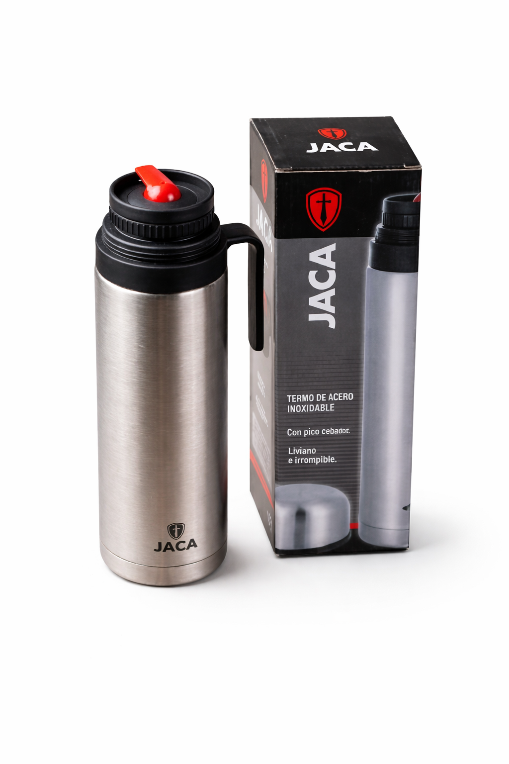 TERMO DE ACERO INOXIDABLE (JACA) 1 LITRO