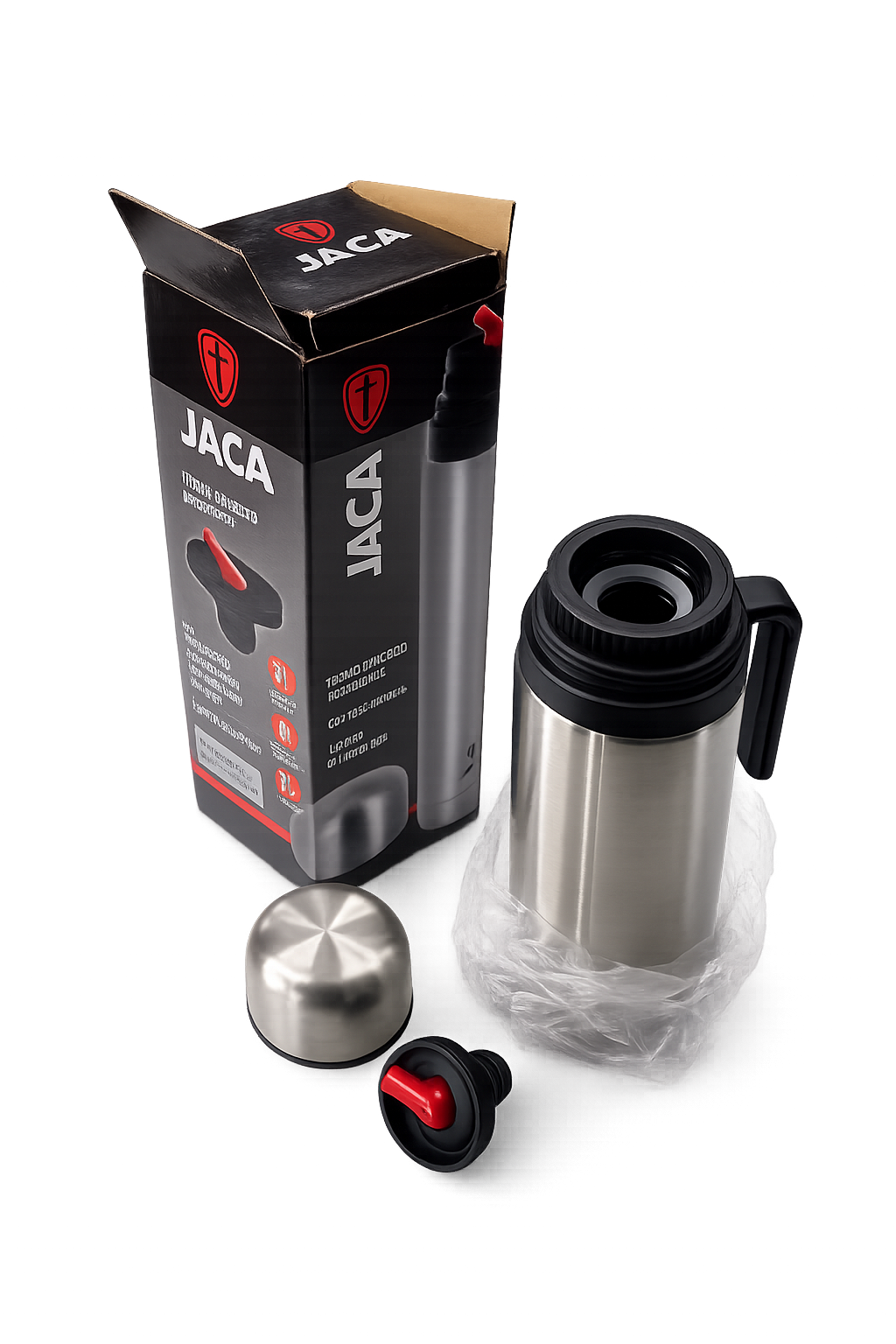 TERMO DE ACERO INOXIDABLE (JACA) 1 LITRO